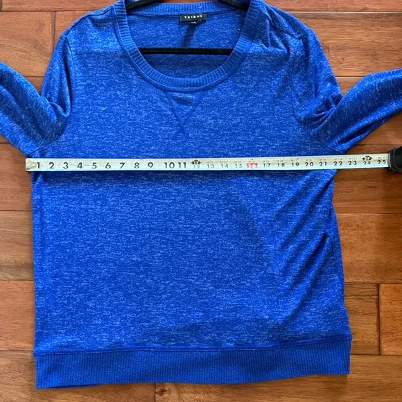 Tribal Lightweight Royal Blue Sweater Size 16/XL - Picture 6 of 7